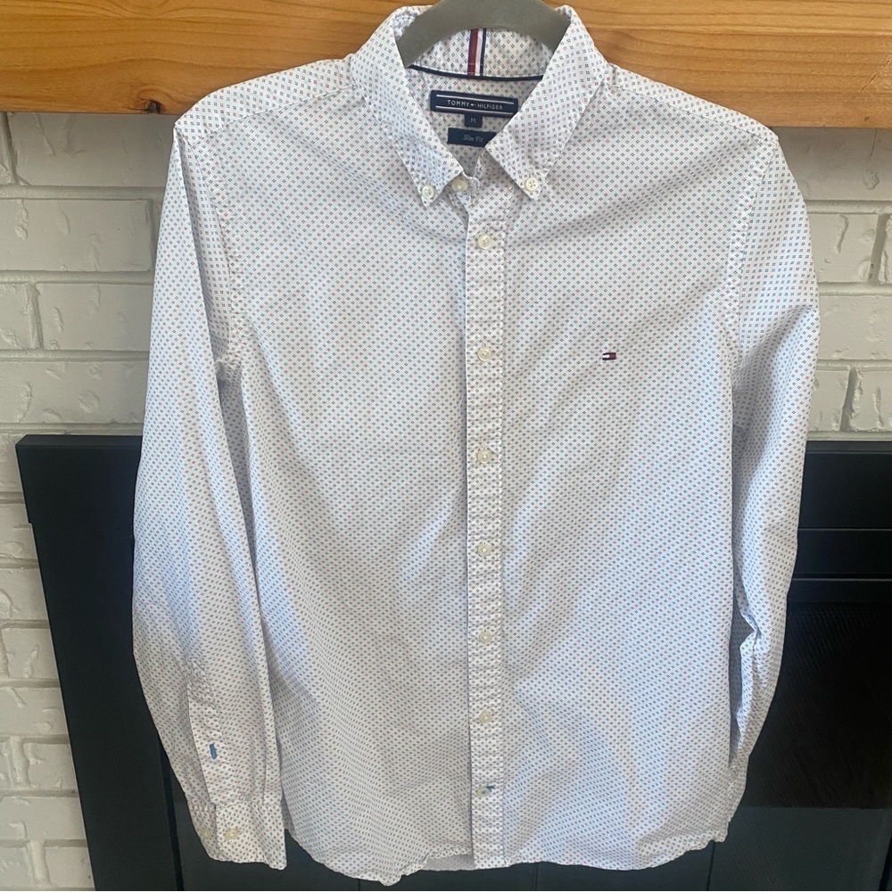 Tommy Hilfiger Men's White Shirt